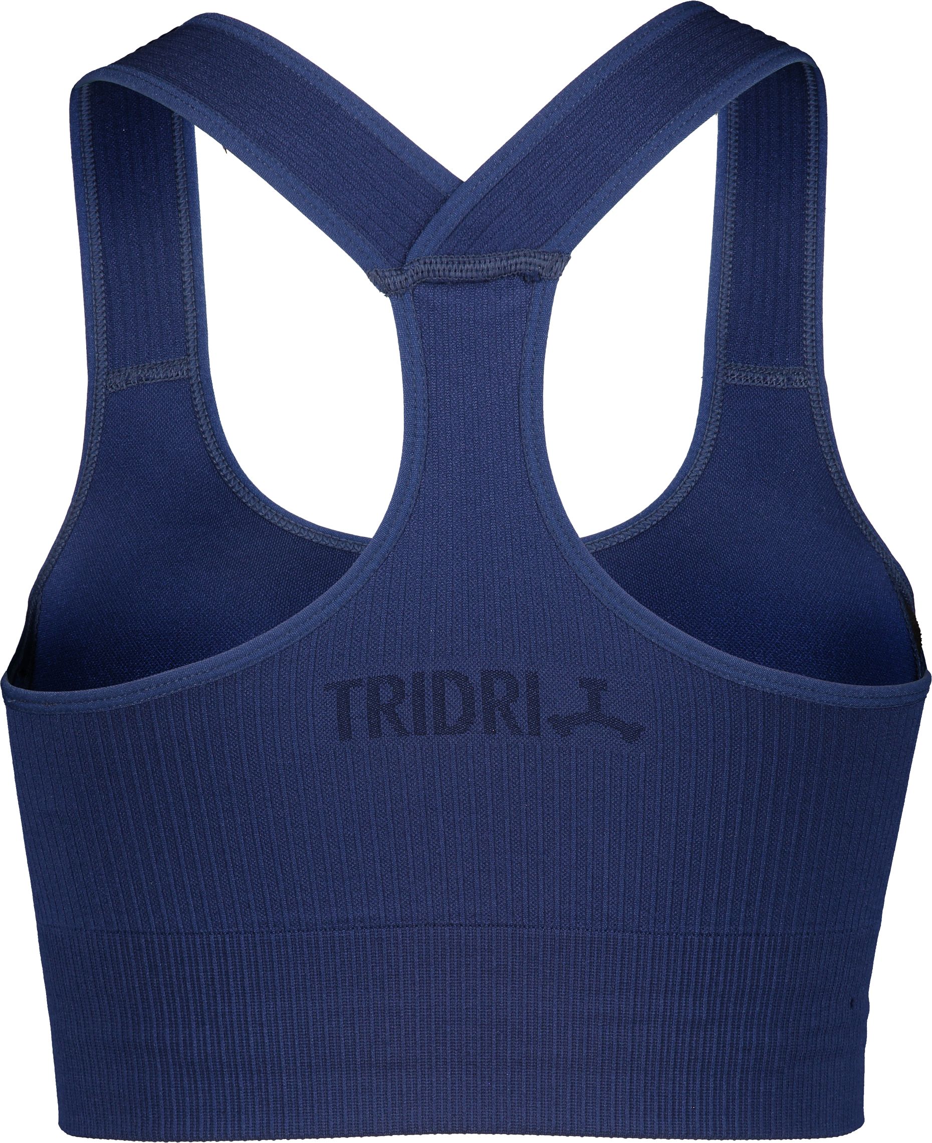 TRIDRI, RIBBED SEAMLESS BRA W