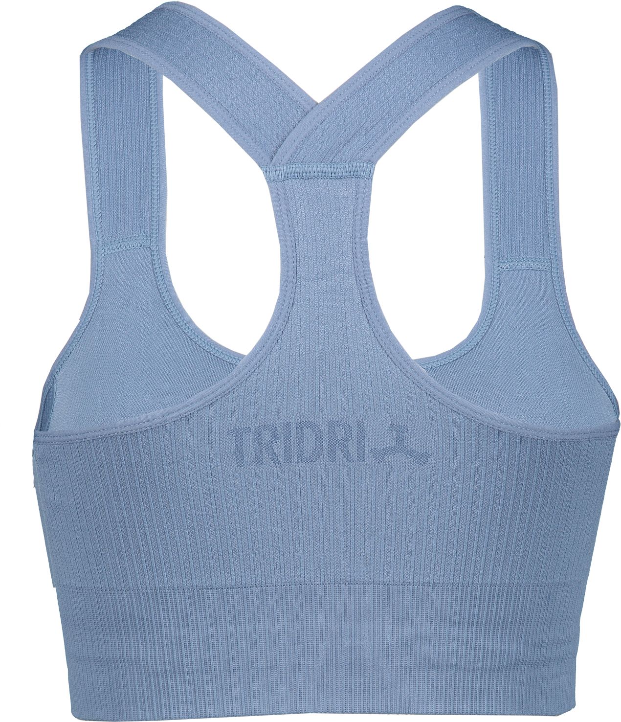 TRIDRI, RIBBED SEAMLESS BRA W