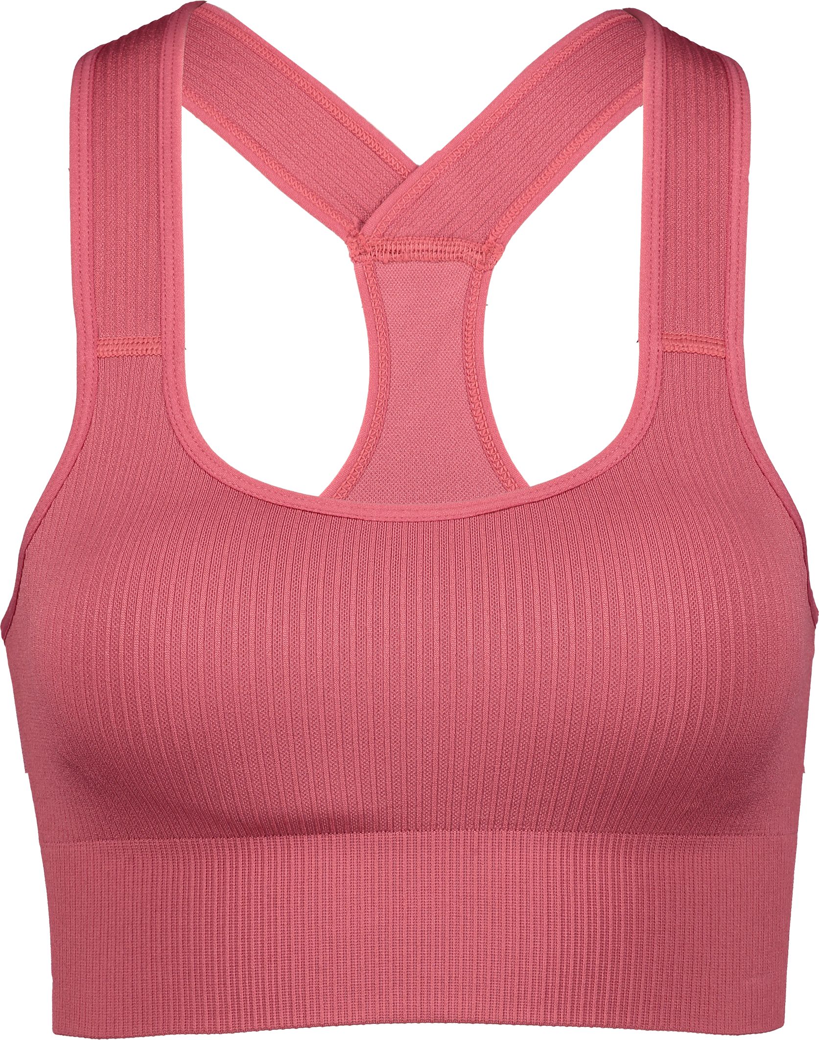 TRIDRI, RIBBED SEAMLESS BRA W