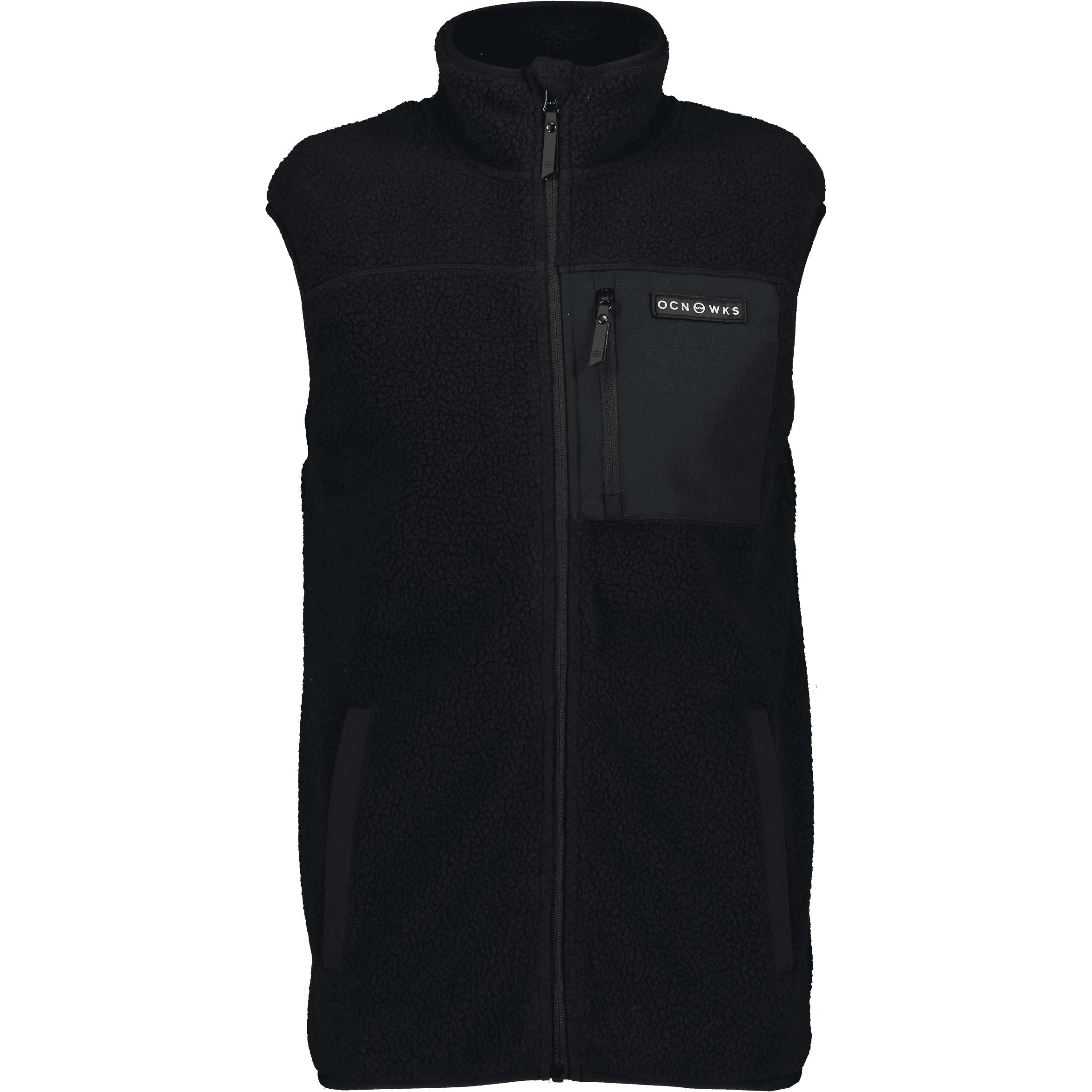OCEAN WORKS, Pile Zip Vest M, Product 0