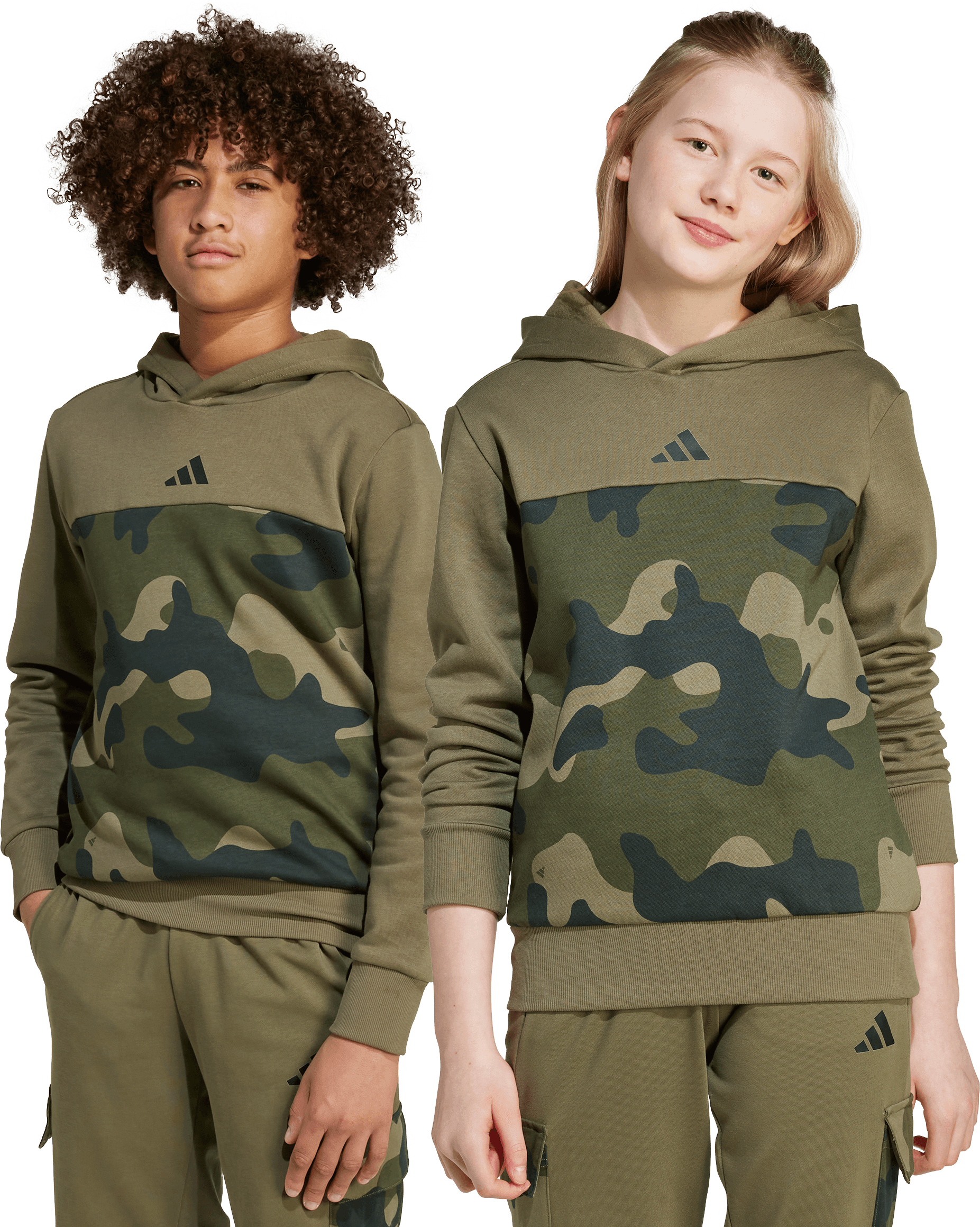 Adidas, CAMO FL HOOD JR, Model 1
